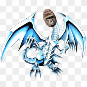White Dragon Pokemon Card, HD Png Download - harambe png