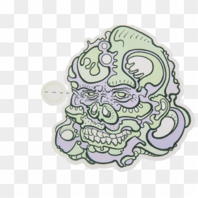 Skull, HD Png Download - harambe png