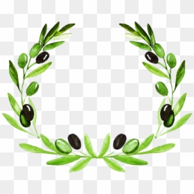 Olive Wreath Transparent Background, HD Png Download - wreath png