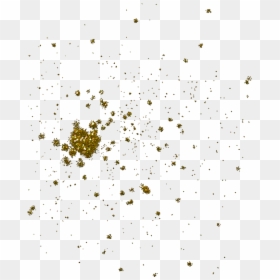 Gold Glitter Splatter Png, Transparent Png - gold glitter png
