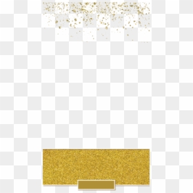 Wedding Snapchat Filter Png, Transparent Png - gold glitter png