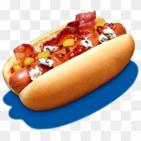 Hot Dog Bacon Png, Transparent Png - hot dog png