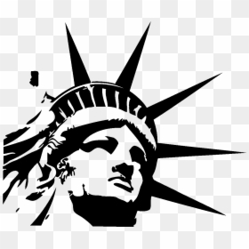 Statue Of Liberty Head Logo, HD Png Download - statue of liberty png