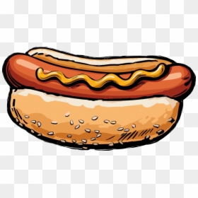 Hot Dog Sticker, HD Png Download - hot dog png