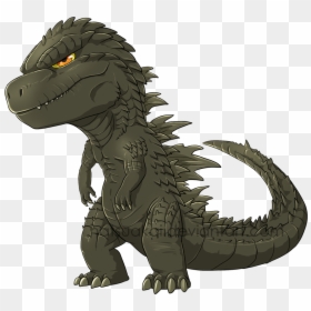 Godzilla 2014 Chibi, HD Png Download - godzilla png