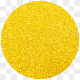 Yellow Sparkly Circle, HD Png Download - gold glitter png