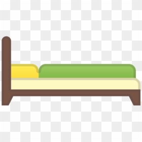 Emoji Cama, HD Png Download - bed png