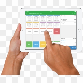 Ipad In Hands Png, Transparent Png - hands png