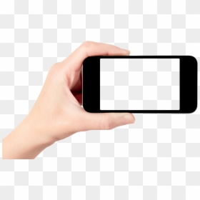 Mobile In Hand Png, Transparent Png - hands png