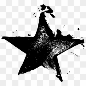 Stamp Star Transparent Background, HD Png Download - white star png