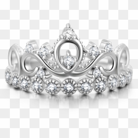 Silver Princess Crown Png, Transparent Png - tiara png