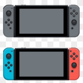 Nintendo Switch Gray Or Neon, HD Png Download - nintendo switch png
