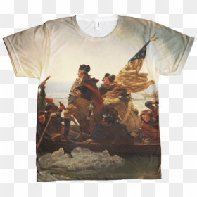 Washington Crossing The Delaware T Shirt, HD Png Download - t shirt png