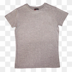 Womens Grey T Shirt Png, Transparent Png - t shirt png