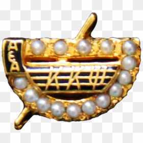 Kappa Kappa Psi Crown Pearl Badge, HD Png Download - kappa png
