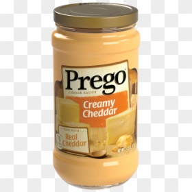 Prego Creamy Cheddar Sauce, HD Png Download - cheese png