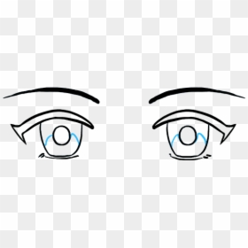 Anime Eyes White Background Clipart , Png Download - Anime Eyes