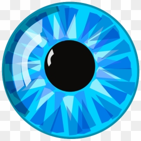 Blue Eye Clipart, HD Png Download - anime eyes png
