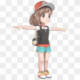 Pokemon Let's Go Elaine, HD Png Download - nintendo switch png