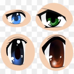 Eye Anime Png Vector, Transparent Png - anime eyes png