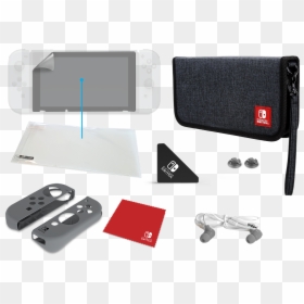 Pdp Nintendo Switch Essential Kit, HD Png Download - nintendo switch png
