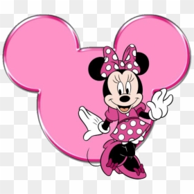 Pink And White Minnie Mouse, HD Png Download - minnie mouse png