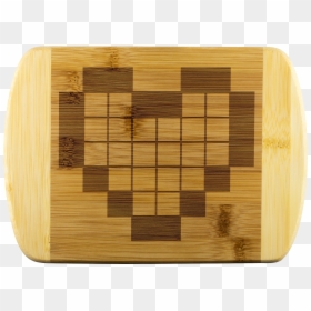Cutting Board, HD Png Download - pixelated heart png
