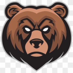 Grizzly Bear Head Clipart, HD Png Download - bear.png