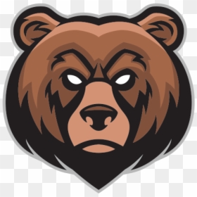 Grizzly Bear Head Clipart, HD Png Download - vhv