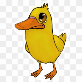 Sad Duck Clipart Transparent, HD Png Download - cartoon duck png
