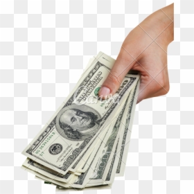 Transparent Background Hand Holding Money Png, Png Download - cash in hand png
