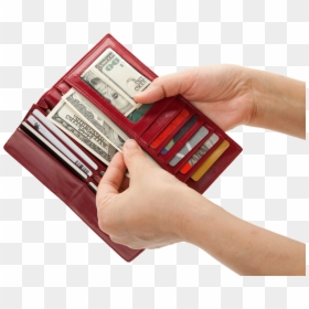 Wallet Hands, HD Png Download - cash in hand png