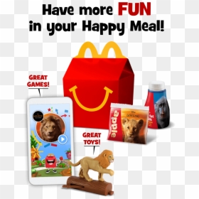 Happy Meal, HD Png Download - kids toys png