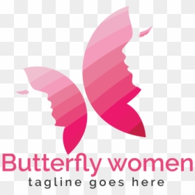 Butterfly Logo, HD Png Download - butterfly logo png