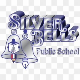Silver Bells PNG Transparent Clipart​