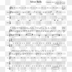 Sheet Music, HD Png Download - silver bells png