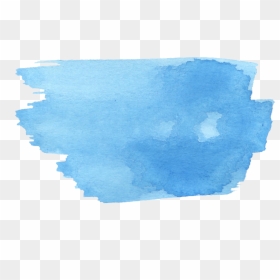 Free Watercolor Brush Png, Transparent Png - blue brush stroke png