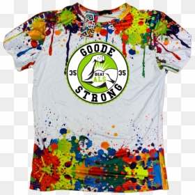 Active Shirt, HD Png Download - white paint splash png