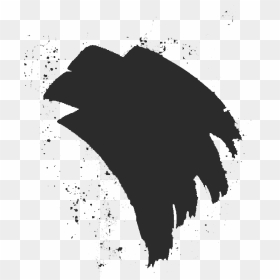 Black Color Splash Png, Transparent Png - white paint splash png