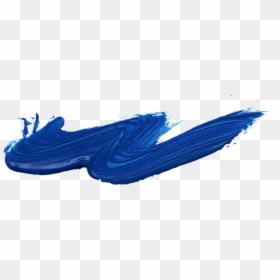 Paint Blue Brush Stroke, HD Png Download - blue brush stroke png