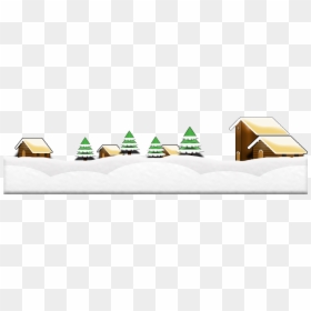 House, HD Png Download - winter background png