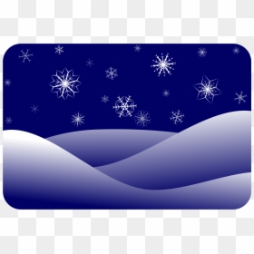 Winter Snow Scenes Clipart, HD Png Download - winter background png