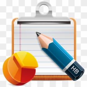Escritura De Un Informe, HD Png Download - pencil vector png