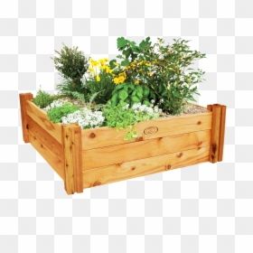 Bunnings Raised Garden Beds, HD Png Download - flower box png