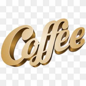 Coffee Font Clipart, HD Png Download - winter background png