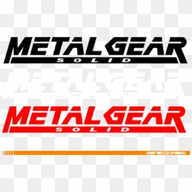 Metal Gear Solid Png Logo, Transparent Png - metal gear solid logo png