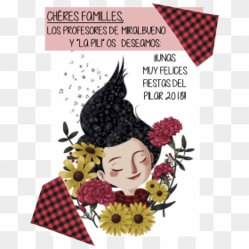 Cartel Fiestas Del Pilar 2018, HD Png Download - felices fiestas png