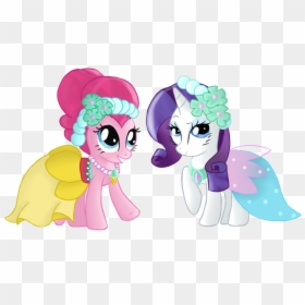 Пинки Пай И Рарити Арты, HD Png Download - my little pony group png
