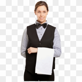 Female Waiter Png, Transparent Png - male female png