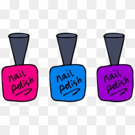 Nail Polish Clip Art, HD Png Download - nail polish bottle png